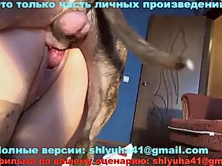 Compilação de mulheres russas em pornografia canina
